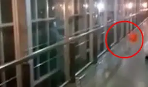 Facebook: ¿Actividad paranormal? Un extraño globo ‘persigue’ y aterra a trabajadores de hospital [VIDEO]