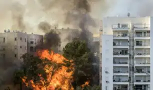 Israel: miles de habitantes obligados a evacuar debido a incendio forestal