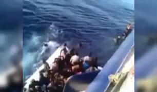 Mar Mediterráneo: inmigrantes mueren tras hundirse bote