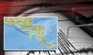Terremoto de magnitud 7.2 sacudió las costas de El Salvador