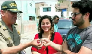 Policía recupera auto que fue robado a pareja de periodistas