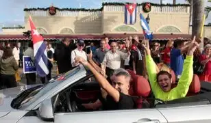 Cubanos en Miami celebraron la muerte de Fidel Castro