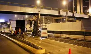 Cierran tramo de Vía Expresa para reparar puente Segura