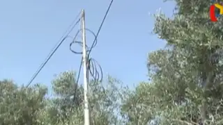 Advierten peligro por maraña de cables