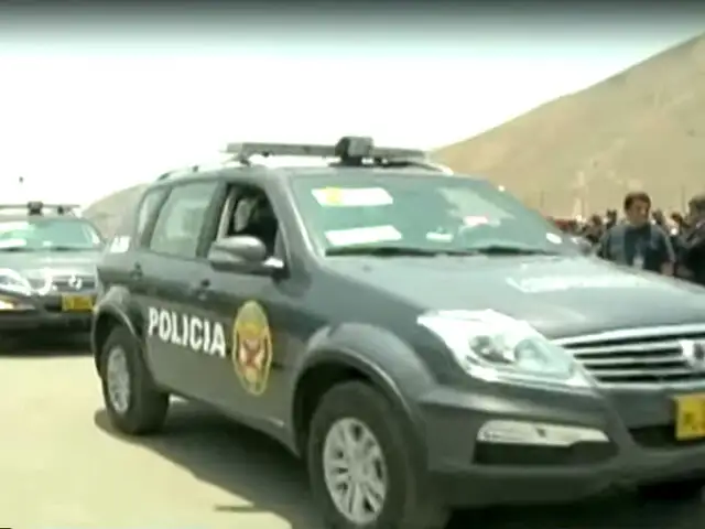 Policía alquilará vehículos para patrullar Lima