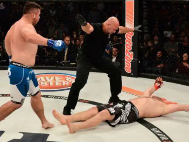 YouTube: Brutal golpe noquea en segundos a famoso luchador de MMA [VIDEO]