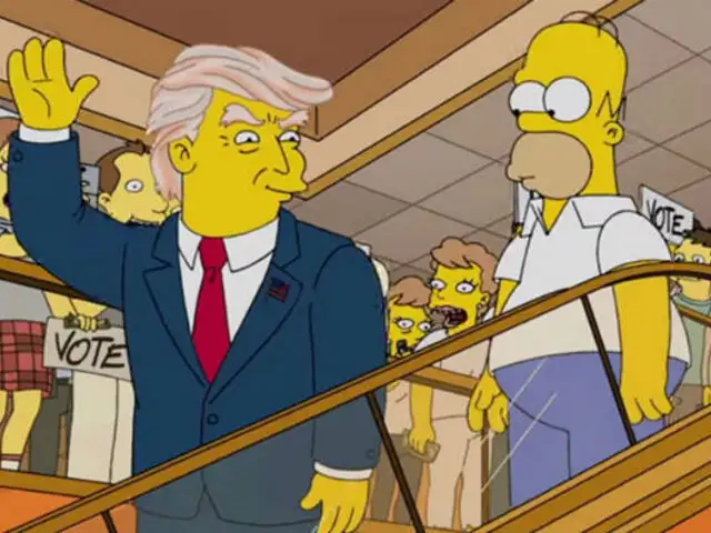 Donald Trump: Los Simpson predijeron su victoria y otro escalofriante detalle está por cumplirse