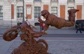 Impresionantes estatuas vivientes que dejan boquiabiertos a miles de personas
