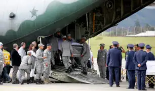 Chapecoense: aviones con restos de los fallecidos llegan a Manaos