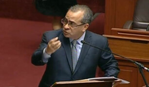 Jaime Saavedra respondió a interpelación en el Congreso