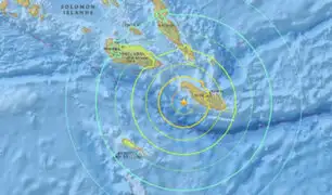 Alerta de tsunami en las Islas Salomón tras terremoto de 7, 8 grados