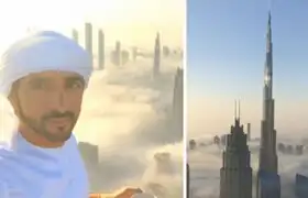 Príncipe comparte impresionante video desde rascacielos de Dubái