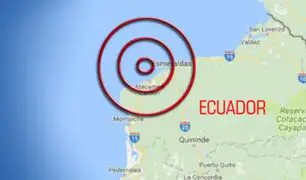 Sismo de magnitud 5.2 sacudió  la región costera de Ecuador