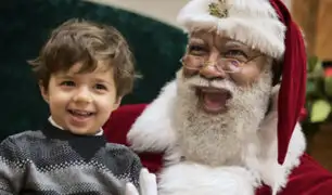 EEUU: Esta fue la vergonzosa ola de racismo que desató en redes sociales el primer Santa Claus negro