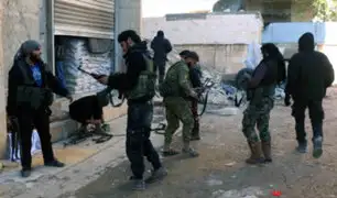 Siria: rebeldes deponen las armas en la ciudad de Alepo