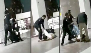 Trujillo: seguridad de centro comercial agrede brutalmente a joven