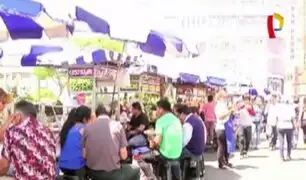 Municipalidad de La Victoria se pronuncia por ferias de comida que invaden Gamarra