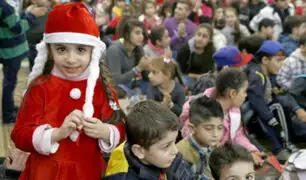 Siria: a pesar del conflicto celebraran navidad los niños refugiados