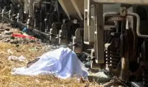 Hombre muere decapitado por un tren en Arequipa