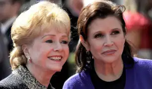 Debbie Reynolds, madre de Carrie Fisher, falleció a los 84 años