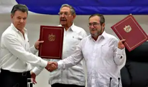 Se firmó el acuerdo de Paz entre Colombia y las FARC