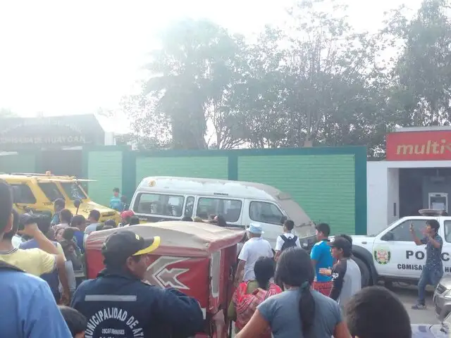Huaycán: pobladores intentan tomar comisaría por presuntos traficantes de órganos