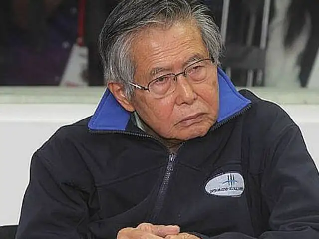 Alberto Fujimori fue internado en clínica por riesgo de isquemia cerebral