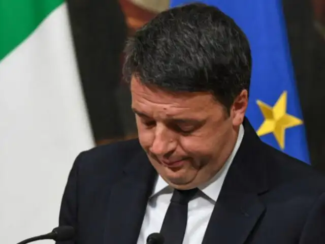 Italia: primer ministro Matteo Renzi renunció tras perder referéndum
