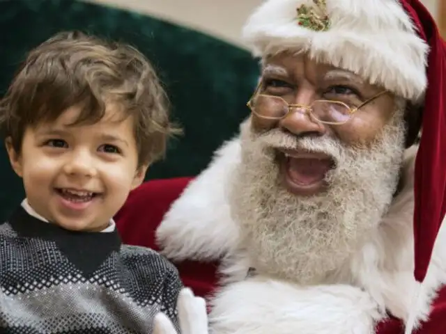 EEUU: Esta fue la vergonzosa ola de racismo que desató en redes sociales el primer Santa Claus negro