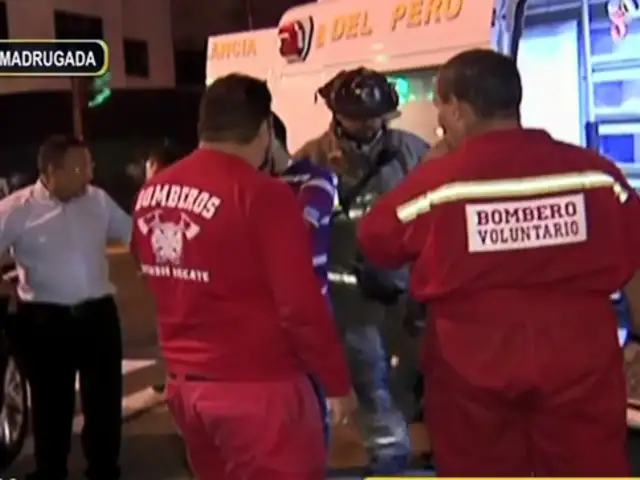 Lince: ex magistrado Soto Vallenas choca vehículo contra ambulancia
