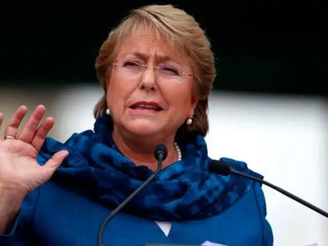 Presidenta de Chile felicitó a sus conciudadanos por su rápido accionar ante el sismo