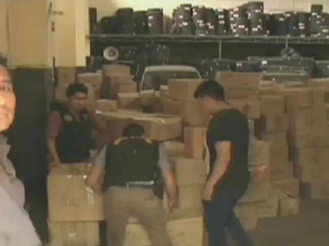 San Luis: incautan más de 2 toneladas de pirotécnicos en almacén