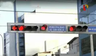Red de semáforos de Lima será administrado por Protránsito