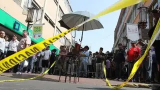 Cercado de Lima: asaltan a cambista frente al Ministerio de la Mujer