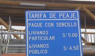 Vecinos de Puente Piedra protestaron por implementación de nuevo peaje