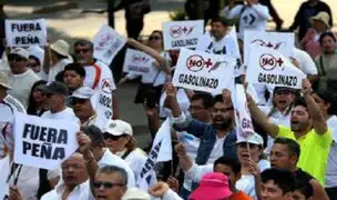 México: se intensifican protestas por alza de gasolina