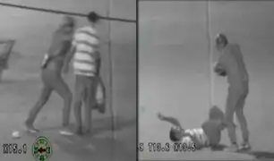 Tumbes: cámara de seguridad capta pelea de hombres ebrios