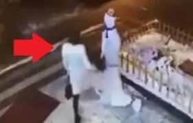 Mujer que ‘asesina’ a muñeco de nieve recibe doloroso castigo