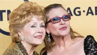 Hollywood da el último adiós a Carrie Fisher y Debbie Reynolds