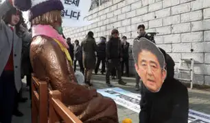 FOTOS: estatua sexual desata tensión entre Corea del Sur y Japón