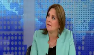 Ministra Pérez Tello sobre caso Odebrecht: “Lo que está haciendo el Ministerio Público son los primeros pasos"