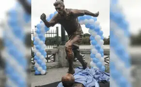 Argentina: destruyen estatua en honor a Lionel Messi