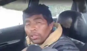 Arequipa: taxista ebrio intentó darse a la fuga, pero se quedó dormido