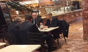 Marine Le Pen visitó la Torre Trump