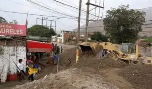INDECI: 96 viviendas han sido afectadas por las lluvias y huaicos