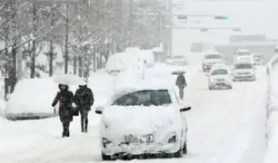 Tormenta de nieve azota el norte de Japón