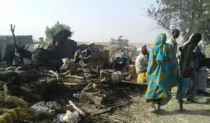 Militares bombardean por error campo de refugiados en Nigeria