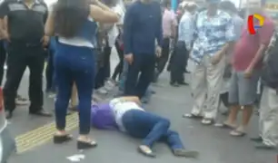 Breña: sujeto dispara y mata a su esposa en plena avenida Alfonso Ugarte