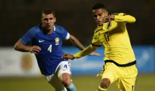 Colombia ganó 1-0 ante Brasil por el Sudamericano Sub 20