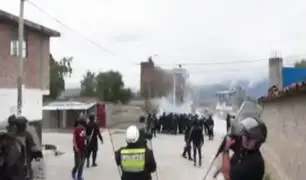 Ayacucho: durante desalojo se registraron enfrentamientos entre policías e invasores